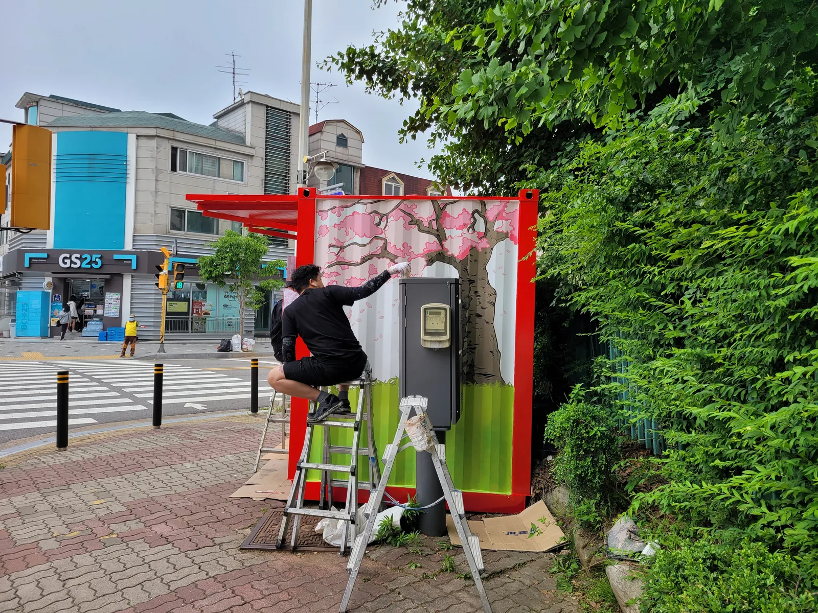 부천 우체통컨테이너